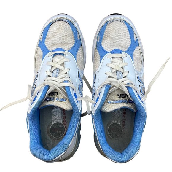 New Balance Blue and White Athletic Shoes - Picture 4 of 9